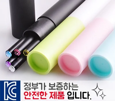 보석연필 5P 원통세트