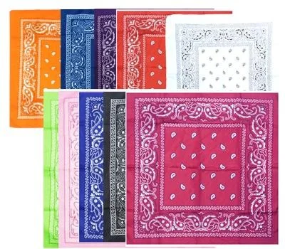 아메바등산손수건 57X57CM 개별포장