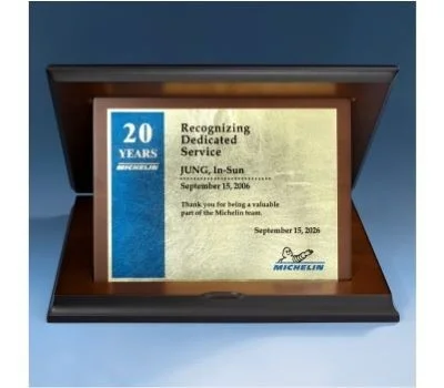 골드코팅 가리비상패