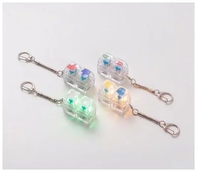 LED 키캡 키링 2구 주문제작