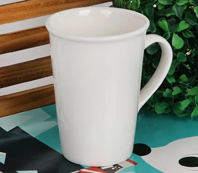 르네 롱 화이트머그컵 350ml 12온스